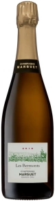 Шампанское Les Bermonts Grand Cru Extra Brut, Marguet, AOC, 2018, 0.75 л