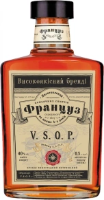 Бренди Француз, VSOP, более 4 года, 0.5 л