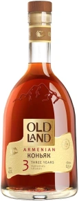 Коньяк Old Land, 3 года, 0.5 л