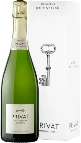 Игристое вино Brut Nature Reserva, Privat, DO, 2019, 0.75 л (п/у)