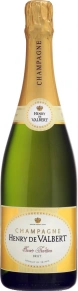 Шампанское Cuvee Tradition Brut, Henry de Valbert, AOC, 0.75 л