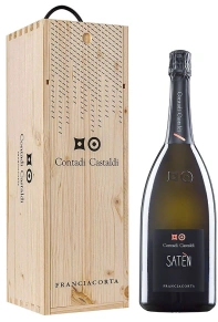 Игристое вино Franciacorta Saten, Contadi Castaldi, 2018, 3 л (п/у)