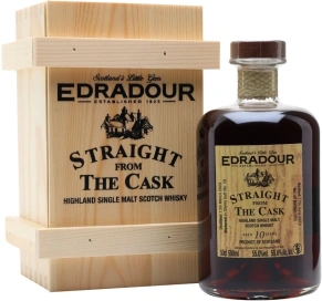 Виски Sherry Cask Matured, Edradour, 10 лет, 0.5 л (п/у)