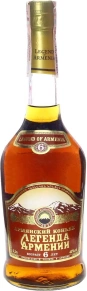 Коньяк Легенда Армении, 6 stars, 6 лет, 0.5 л