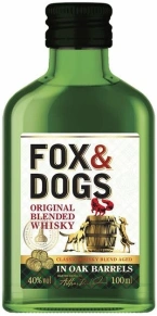 Виски Fox and Dogs, 3 года, 0.1 л
