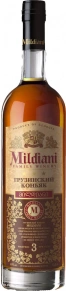 Коньяк Милдиани, 3 Zvezdy, 3 года, 0.5 л