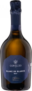 Игристое вино Blanc de Blancs Brut, Corvezzo, 2023, 0.75 л