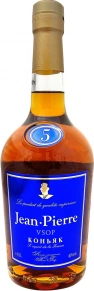 Коньяк Jean-Pierre, VSOP, 5 лет, 0.5 л