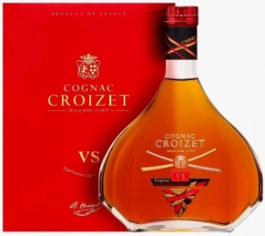 Коньяк Croizet, VS, 3 года, 0.7 л (п/у)