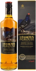 Виски Smoky Black, The Famous Grouse, 3 года, 0.7 л (п/у)