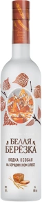 Водка на Бородинском хлебе, Белая Березка, 0.5 л