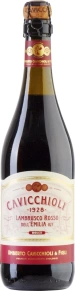 Игристое вино Lambrusco Rosso, Cavicchioli, 0.75 л