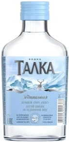 Водка Ледниковая, Талка, 0.1 л