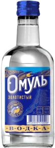 Водка Золотистый, Омуль, 0.1 л