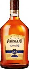 Коньяк Великая Династия, 3 года, 0.25 л