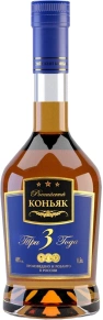 Коньяк Мега-Алко Групп, 3 stars, 3 года, 0.5 л