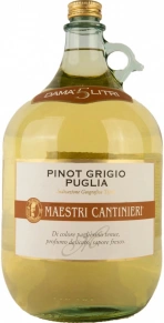 Вино Pinot Grigio, Maestri Cantinieri, IGP, 5 л