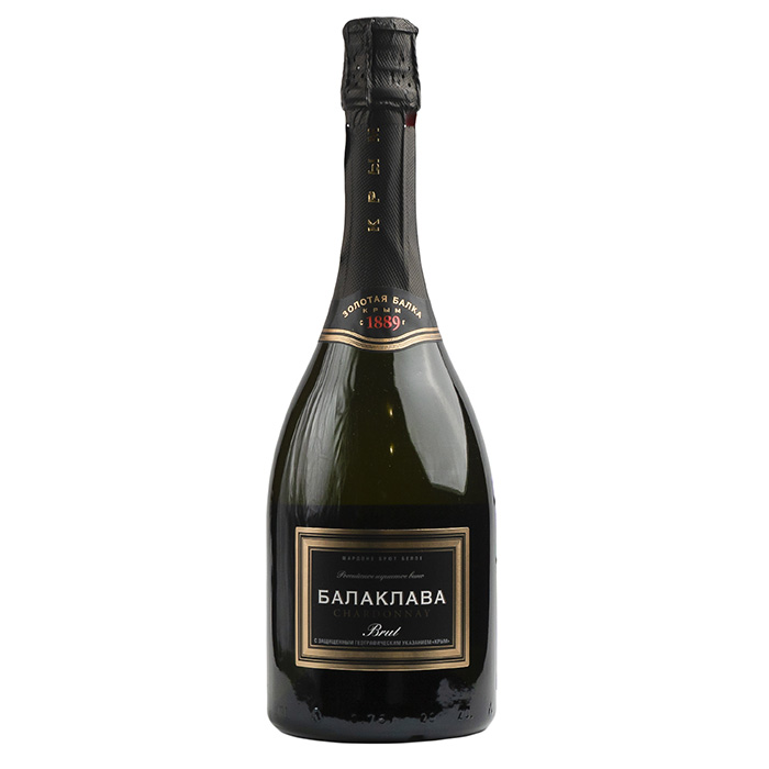 Игристое вино Balaklava Chardonnay Brut , Золотая Балка