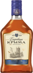 Коньяк Сокровища Крыма, 3 zvezdy, 3 года, 0.25 л