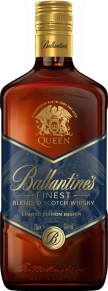 Виски Finest Queen Edition, Ballantine's, 3 года, 0.7 л