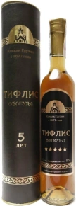 Коньяк Тифлис, 5 Stars, 5 лет, 0.5 л