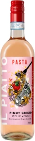 Вино Pinot Grigio delle Venezie Blush, Il Piatto, DOC, 0.75 л