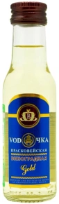 Водка Золотая, Прасковейская Водочка, 0.1 л