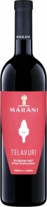 Вино Телавури Красное полусладкое, Марани, 0.75 л