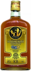 Коньяк Жемчужина Салгира, Крымский Статус, KV, 6 лет, 0.5 л