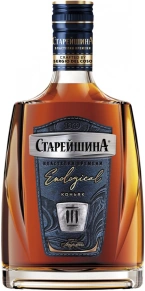 Коньяк Старейшина, 3 zvezdy, 3 года, 0.25 л