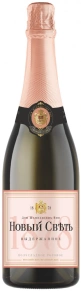 Игристое вино Розовое полусладкое выдержанное, Новый Свет, 0.75 л