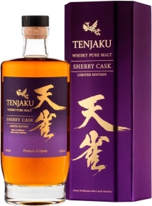 Виски Pure Malt Sherry Cask Limited Edition, Tenjaku, 12 лет, 0.7 л (п/у)
