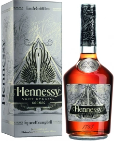 Коньяк Limited Edition by Scott Campbell, Hennessy, VS, 2 года, 0.7 л (п/у)