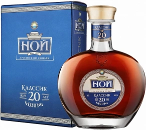 Коньяк Классик, Ной, KS, 20 лет, 0.5 л (п/у)