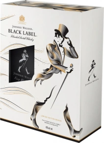 Виски Black Label, Johnnie Walker, 12 лет, 0.7 л (п/у)