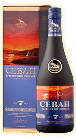 Коньяк Севан, KV, 7 лет, 0.7 л (п/у)