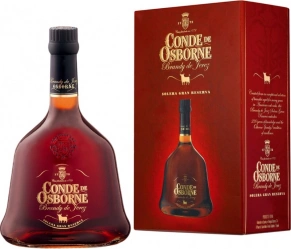 Бренди Solera Gran Reserva, Conde de Osborne, AC, 10 лет, 0.7 л (п/у)