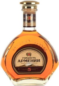 Коньяк Гордость Армении, 5 лет, 0.25 л