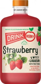 Ликер Strawberry, Drinkberry, 0.5 л