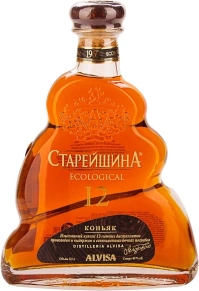 Коньяк Старейшина, KS, 12 лет, 0.5 л (п/у)