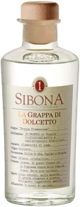 Граппа La Grappa di Dolcetto, Sibona, 0.5 л