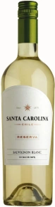 Вино Sauvignon Blanc Reserva, Santa Carolina, DO, 2018, 0.75 л
