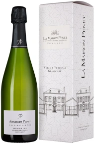 Шампанское Premier Cru Extra Brut, Alexandre Penet, AOC, 0.75 л (п/у)
