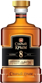 Коньяк Старый Крым, KVVK, 8 лет, 0.5 л