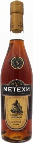 Коньяк Шато Метехи, 5 звёзд, 5 лет, 0.5 л