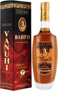 Коньяк Vanuhi, 7 лет, 0.5 л (п/у)