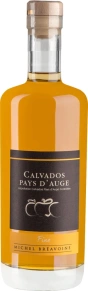 Кальвадос Pays d'Auge AOC, Michel Breavoine, Fine, 3 года, 0.7 л