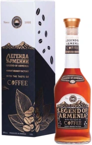 Коньяк Кофе, Легенда Армении, 0.5 л (п/у)