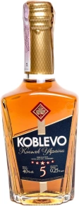 Коньяк Коблево, 5 Stars, 5 лет, 0.25 л