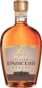 Коньяк Бахчисарай Старый Крымский, 4 Zvezdy, 4 года, 0.5 л